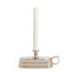 Flameless Window Candle Lamp Brushed Nickel