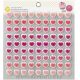 Wilton Icing Decorations Micro Mini Hearts Dot Matrix 81 Per Pkg