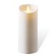 Flameless Candle Unscented Outdoor Pillar Candle 9 In