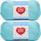 Spinrite Red Heart Soft Baby Steps Yarn Aqua Pack of 2 Skein