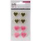  Cute Girl Collection Resin Hearts