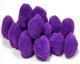 Pom Poms Purple 0.75 Inch