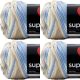 Spinrite Red Heart Super Saver Yarn Mirage Pack of 4 Skein