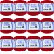 Spinrite Aunt Lydia's Classic Crochet Thread Cardinal 1 Pack of 12 Piece