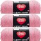 Spinrite Red Heart Super Saver Yarn Perfect Pink Pack of 3 Skein