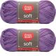 Spinrite Red Heart Soft Yarn Plummy Pack of 2 Skein