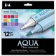 Spectrum Noir Aqua Markers Primary 12 Pack