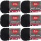 Spinrite Red Heart With Love Yarn Black Pack of 6 Skein