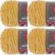 Spinrite Red Heart With Love Yarn Cornsilk Pack of 4 Skein
