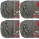Spinrite Red Heart With Love Yarn Pewter Pack of 4 Skein