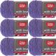 Spinrite Red Heart With Love Yarn Lilac Pack of 6 Skein