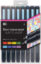 Spectrum Noir Artliner Brights Fine Point 8 Pack