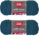 Spinrite Red Heart With Love Yarn Mallard Pack of 2 Skein
