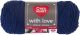 Spinrite Red Heart With Love Yarn Navy Pack of 24 Skein