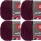 Spinrite Red Heart With Love Yarn Merlot Pack of 4 Skein