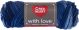Spinrite Red Heart With Love Yarn Deep Blues Pack of 24 Skein