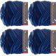 Spinrite Red Heart With Love Yarn Deep Blues Pack of 4 Skein
