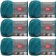 Spinrite Red Heart Unforgettable Yarn Tidal Pack of 6 Skein