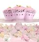 Cupcake Wrap Baby Girl Pink