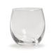 Votive Candle Holder Roly Poly Clear Glass