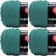 Spinrite Red Heart Super Saver Yarn Jade Pack of 4 Skein