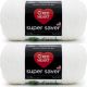 Spinrite Red Heart Super Saver Yarn White Pack of 2 Skein
