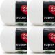 Spinrite Red Heart Super Saver Yarn White Pack of 4 Skein