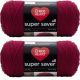 Spinrite Red Heart Super Saver Yarn Burgundy Pack of 2 Skein