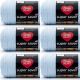 Spinrite Red Heart Super Saver Yarn Light Blue Pack of 6 Skein