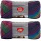 Spinrite Red Heart Unforgettable Yarn Stained Glass Pack of 2 Skein