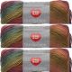 Spinrite Red Heart Unforgettable Yarn Polo Pack of 3 Skein