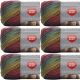 Spinrite Red Heart Unforgettable Yarn Polo Pack of 6 Skein