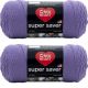 Spinrite Red Heart Super Saver Yarn Lavender Pack of 2 Skein