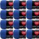 Spinrite Red Heart Super Saver Yarn Royal Pack of 12 Skein