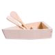 Wood Boat With Oars 5.25 Inches