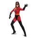 Womens Mrs. Incredible Bodysuit Costume Red X Large