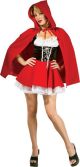 Secret Wishes Sexy Red Riding Hood Costume Red Small