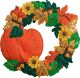 Plaid Bucilla Fall Wreath Wallhanging Kit