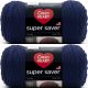Spinrite Red Heart Super Saver Yarn Soft Navy Pack of 2 Skein