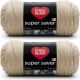 Spinrite Red Heart Super Saver Yarn Buff Pack of 2 Skein