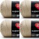 Spinrite Red Heart Super Saver Yarn Buff Pack of 4 Skein