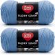 Spinrite Red Heart Super Saver Yarn Light Periwinkle Pack of 2 Skein