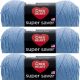 Spinrite Red Heart Super Saver Yarn Light Periwinkle Pack of 3 Skein