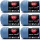Spinrite Red Heart Super Saver Yarn Light Periwinkle Pack of 6 Skein