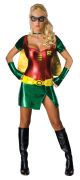 Secret Wishes Batman Sexy Robin Costume Green Small 4 6