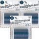 Spinrite Coats Denim Thread For Jeans 250yd Blue 1 Pack of 3 Piece	
