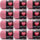 Spinrite Red Heart Super Saver Yarn Light Raspberry Pack of 12 Skein