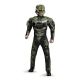 Mens Halo Deluxe Muscle Master Chief Adult Costume Green XX Large