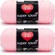Spinrite Red Heart Super Saver Yarn Baby Pink Pack of 2 Skein