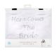 Tote Here Comes the Bride White 18 inches